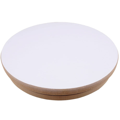 Töpferscheibe MDF drehbar 30 cm Drehteller für Ton und Basteln