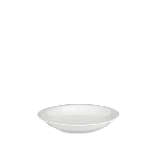 Suppenteller Bone China 22 cm 4er-Set Weiss