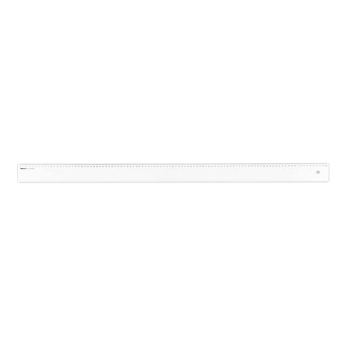 Lineal Plexiglas 100 cm mit Facette für technisches Zeichnen