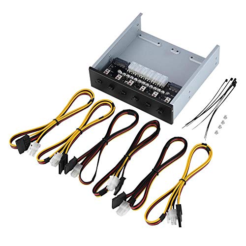 Festplattenumschalter 6-fach für 2,5-Zoll-HDDs und SSDs