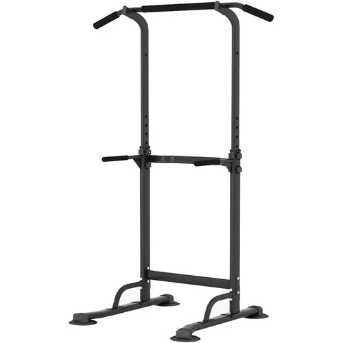 Kraftturm Dip Station höhenverstellbar 165–210 cm für Home-Gym