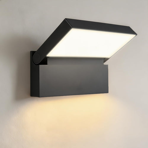 Wandleuchte Aussen LED Aluminium 90° schwenkbar IP65 Anthrazit