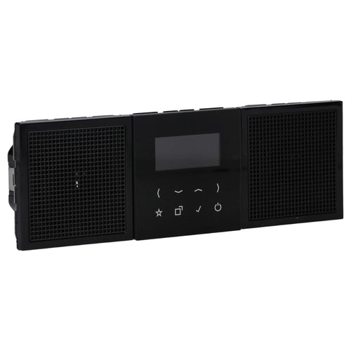 DAB+ Smart Radio Stereo-Set mit Bluetooth 2 Lautsprecher Schwarz