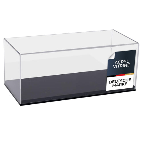 Acryl-Vitrine für Modellautos und Figuren 34x16x14 cm