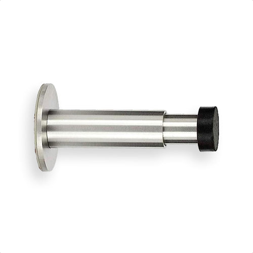 Türstopper Messing verstellbar 90–130 mm mit Doppelbefestigung