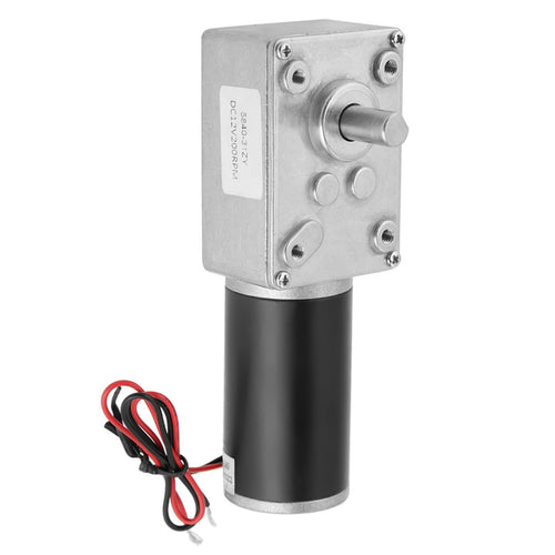 Schneckengetriebemotor DC 12V 200 RPM mit Selbsthemmung