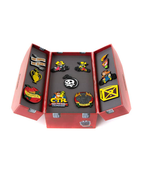 Pin-Set Crash Team Racing Nitro-Fueled 4-teilig Anstecker-Kollektion