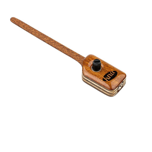 Akustikgitarren Pickup Piezo stegmontiert mit Lautstärkeregler passiv
