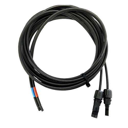 Solar-Verlängerungskabel 6mm² 5m mit MC4-Stecker schwarz
