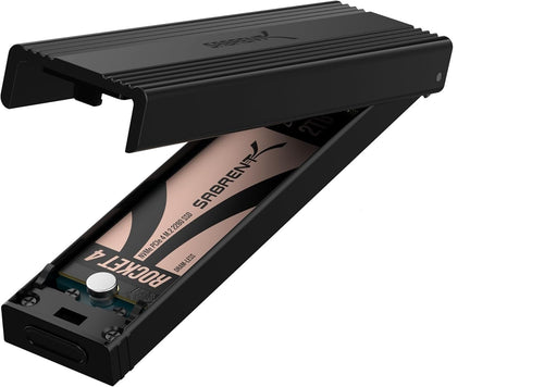 M.2 NVMe Gehäuse USB-C 3.2 10 Gbps mit Kühlkörper, M-Key