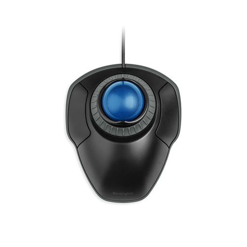 Trackball-Maus kabelgebunden mit Scroll-Ring 40mm Kugel ergonomisch