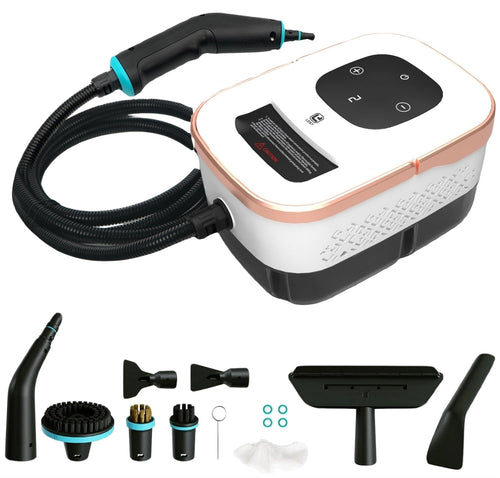 Handdampfreiniger 1500W 4 Bar mit 14-teiligem Zubehörset
