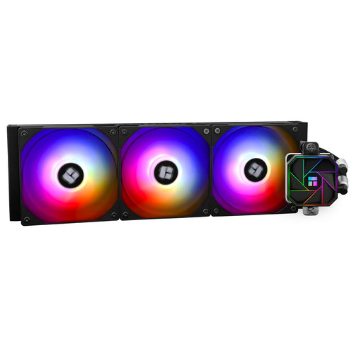 AiO Wasserkühlung 360mm ARGB 3x120mm PWM für AMD AM4/AM5 Intel LGA1700