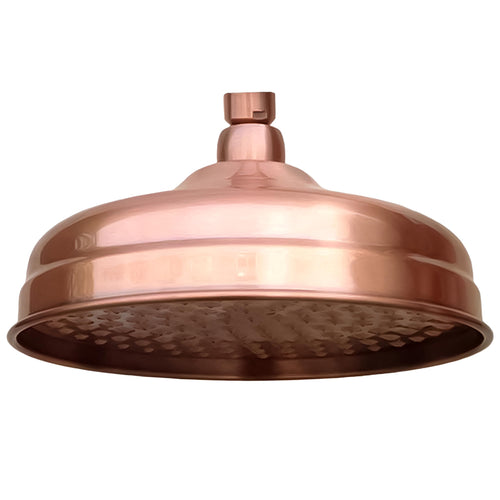 Regenduschkopf Kupfer-Optik Edelstahl 304 rund 20 cm Antik