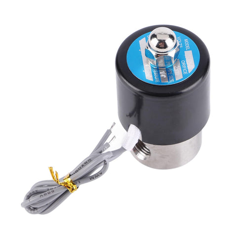 Magnetventil G1/4 Zoll 12V DC Edelstahl 304 normalerweise geschlossen