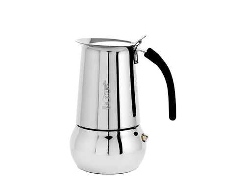 Espressokanne Edelstahl 6 Tassen Induktionsgeeignet spülmaschinenfest
