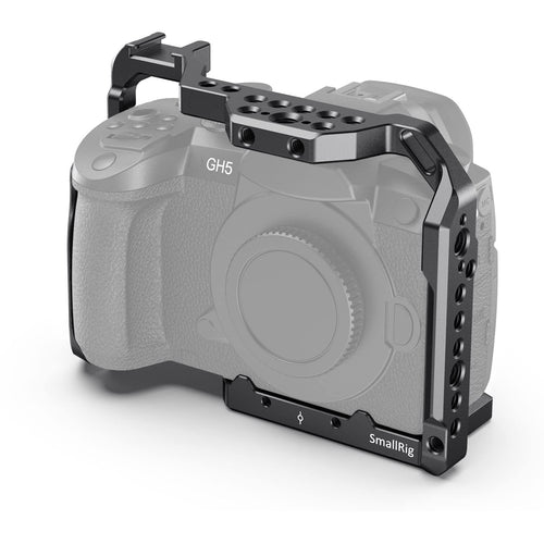Kamerakäfig für Panasonic GH5 / GH5S / GH5 II mit NATO-Schienen