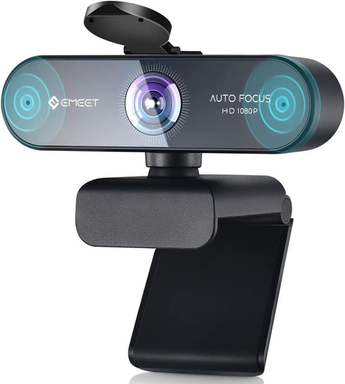 Webcam Full HD 1080p Autofokus 96° Weitwinkel 2 Mikrofone