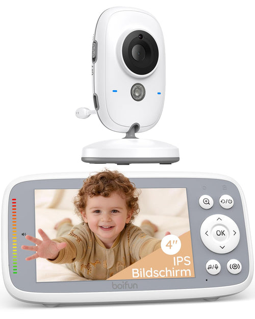 Babyphone mit Kamera Ohne WLAN 4-Zoll 720P Monitor Nachtsicht