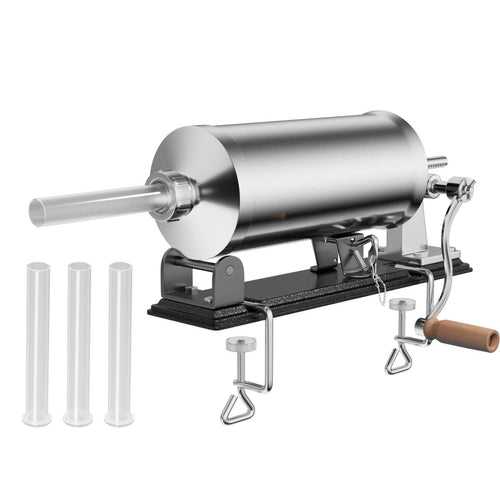 Wurstfüller Manuell Edelstahl 4 kg mit 4 Füllrohren