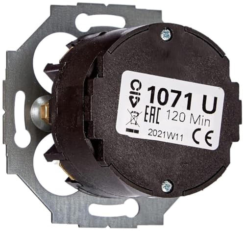 Zeitschaltuhr Unterputz 120 Min mechanisch für Schraubbefestigung