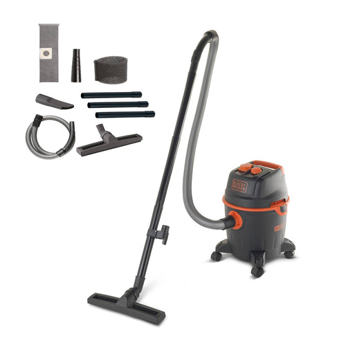 Nass- und Trockensauger 20 Liter 1200 W mit Steckdose für Elektrowerkzeug