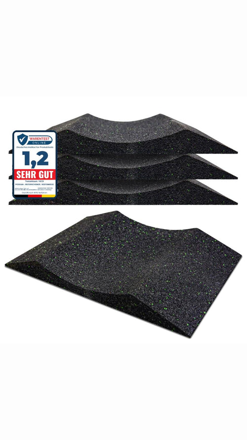 Reifenschoner 4er-Set Gummigranulat 400x600mm bis 385er Reifen