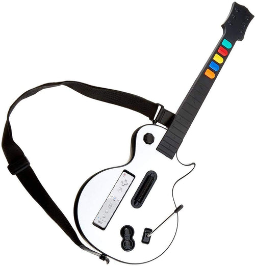 Gitarrencontroller Wii kabellos Les-Paul-Stil für Guitar Hero & Rock Band