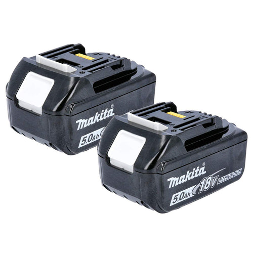 Werkzeugakku 18V 5,0 Ah Li-Ion LXT für Makita-Geräte, 2er-Pack
