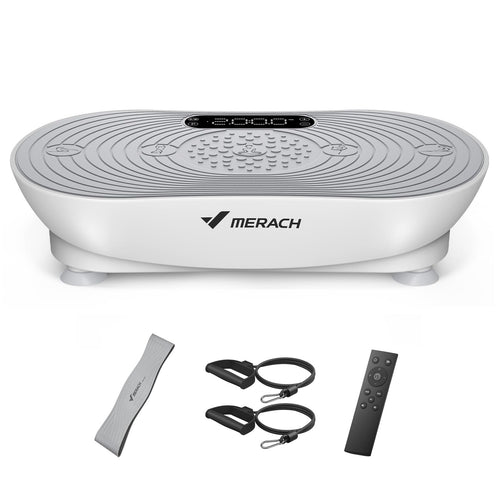 Vibrationsplatte mit LED-Touchscreen 99 Stufen Bluetooth Heimtraining