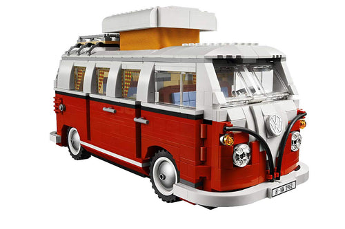Klemmbaustein-Set VW T1 Campingbus 1962 Retro 1332 Teile