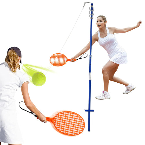 Tetherball Set höhenverstellbar 151–167 cm mit Schläger für Garten