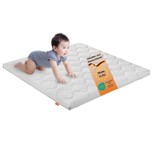 Laufgittermatratze 100x100 cm Komfortschaum waschbar OEKO-TEX