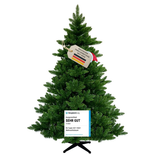 Künstlicher Weihnachtsbaum PVC 180 cm mit 1422 Spitzen Metallständer