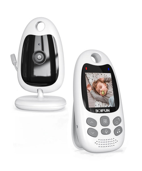 Babyphone mit Kamera 720P 2-Zoll-Display ohne WLAN tragbar