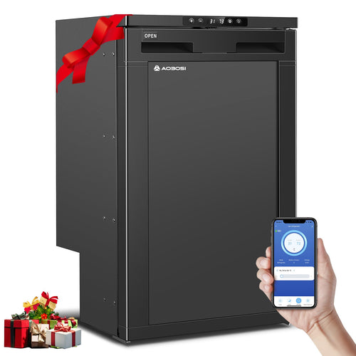 Kompressor-Kühlschrank 83L mit App-Steuerung 12V 24V für Wohnmobil