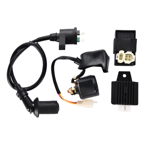 Zündungsset GY6 CDI Box Zündspule Regler Relais 50-150ccm