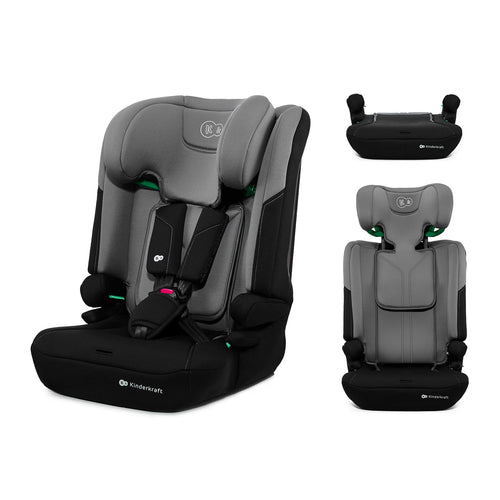 Kindersitz i-Size 76-150 cm verstellbar mit H-Guard und 5-Punkt-Gurt