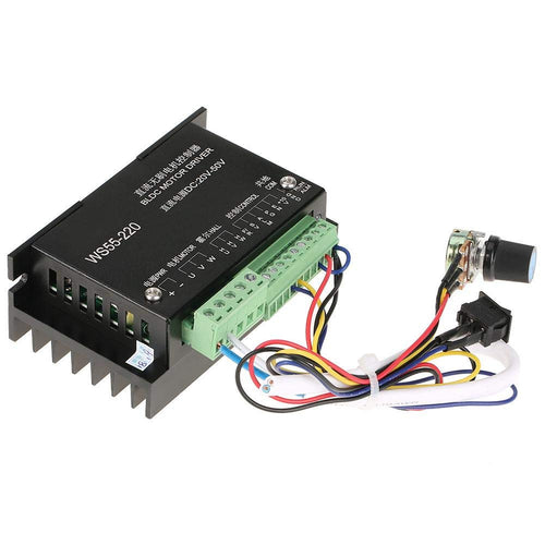 BLDC Motortreiber 500W 20–50V DC bürstenlos mit Schutzfunktionen