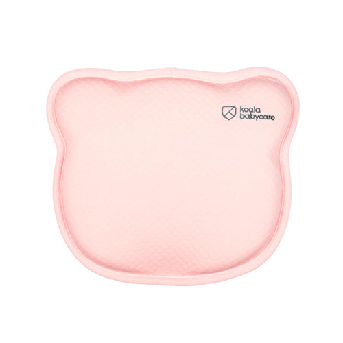 Babykissen Plagiozephalie Memory Foam mit 2 Bezügen, Rosa