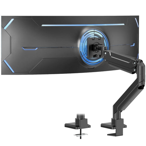Monitor Halterung Gasfeder 17-49 Zoll VESA 75/100mm bis 20 kg