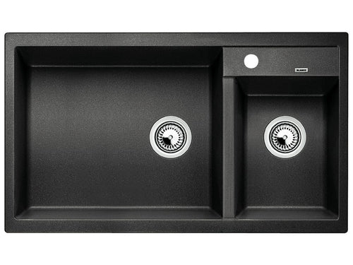 Granitspüle Einbau 860x500 mm Anthrazit für Unterschrank ab 90 cm
