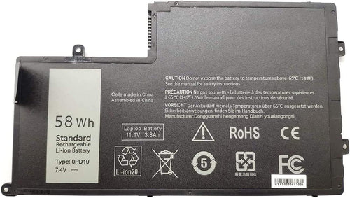 Laptop-Akku für Dell Inspiron 14/15 & Latitude 3450/3550, 7,4V 58Wh