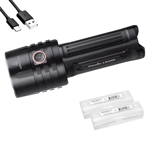 LED-Taschenlampe 10000 Lumen USB-C wiederaufladbar IP68 für Outdoor