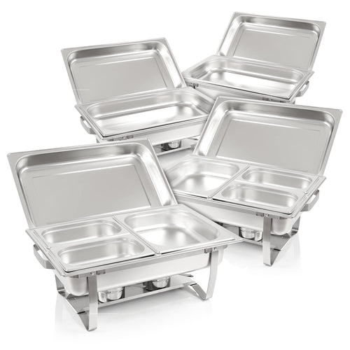 Chafing Dish Set 30-teilig Edelstahl GN-Behälter Buffet Catering