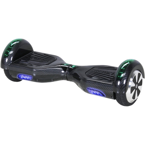 Hoverboard 700W mit Bluetooth und App-Steuerung Carbon