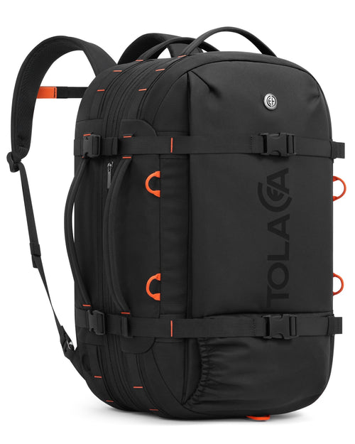 Reiserucksack Handgepäck 40-50L erweiterbar mit Laptopfach 15,6"