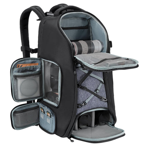 Kamerarucksack 30L Wasserabweisend mit Laptop-Fach für Foto & Video