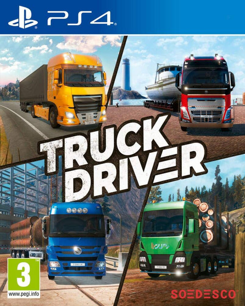 Truck Driver PS4 Blu-ray Offene Welt LKW-Simulation