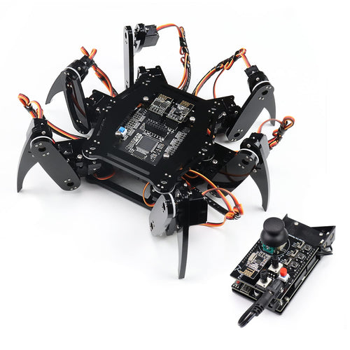 Hexapod Roboter Bausatz mit Fernbedienung Arduino-kompatibel STEM